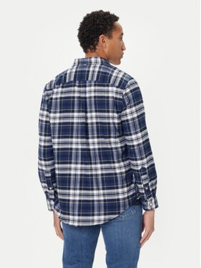 Tommy Hilfiger Koszula Hero MW0MW41345 Granatowy Regular Fit