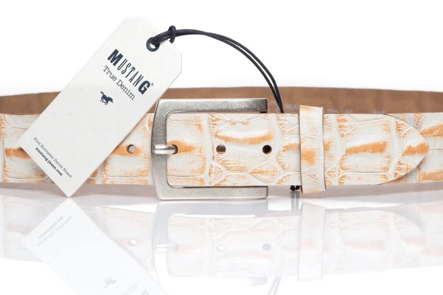 MUSTANG PASEK SKÓRZANY SOPO-MUS092 1129 40mm Ledergürtel Qual. 6271