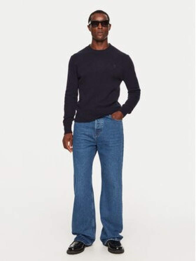 AMI Paris Jeansy HTR450.DE0031 Granatowy Large Fit