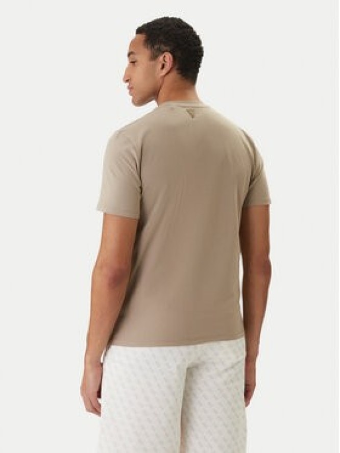 Guess T-Shirt Z2YI11 J1314 Beżowy Regular Fit