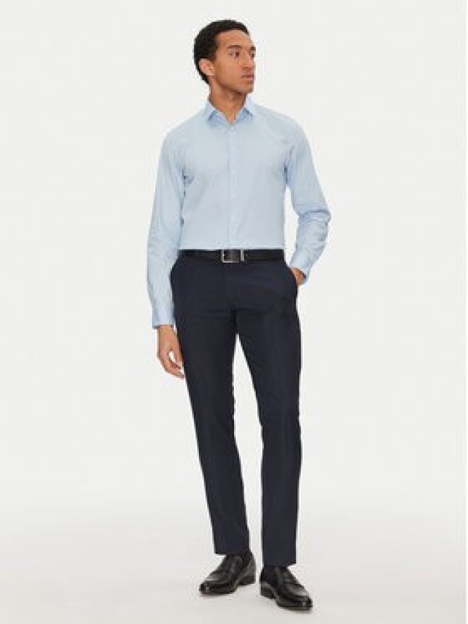 Calvin Klein Koszula K10K114299 Błękitny Slim Fit