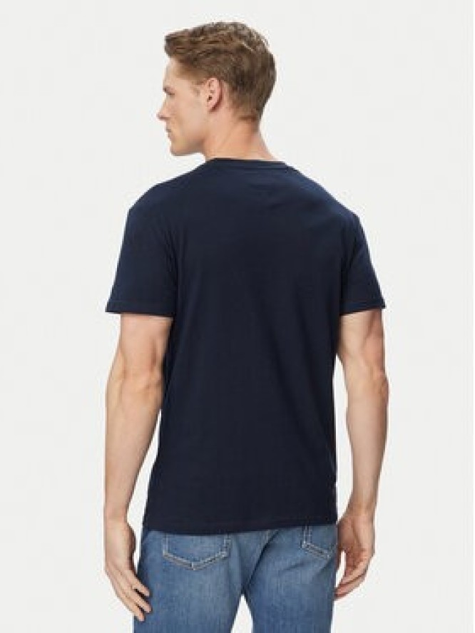 Tommy Jeans T-Shirt Graphic DM0DM23376 Granatowy Slim Fit