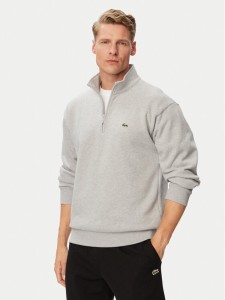 Lacoste Bluza SH8866 Szary Regular Fit