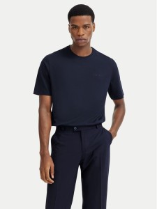 Bugatti T-Shirt 8350-95040 Granatowy Regular Fit