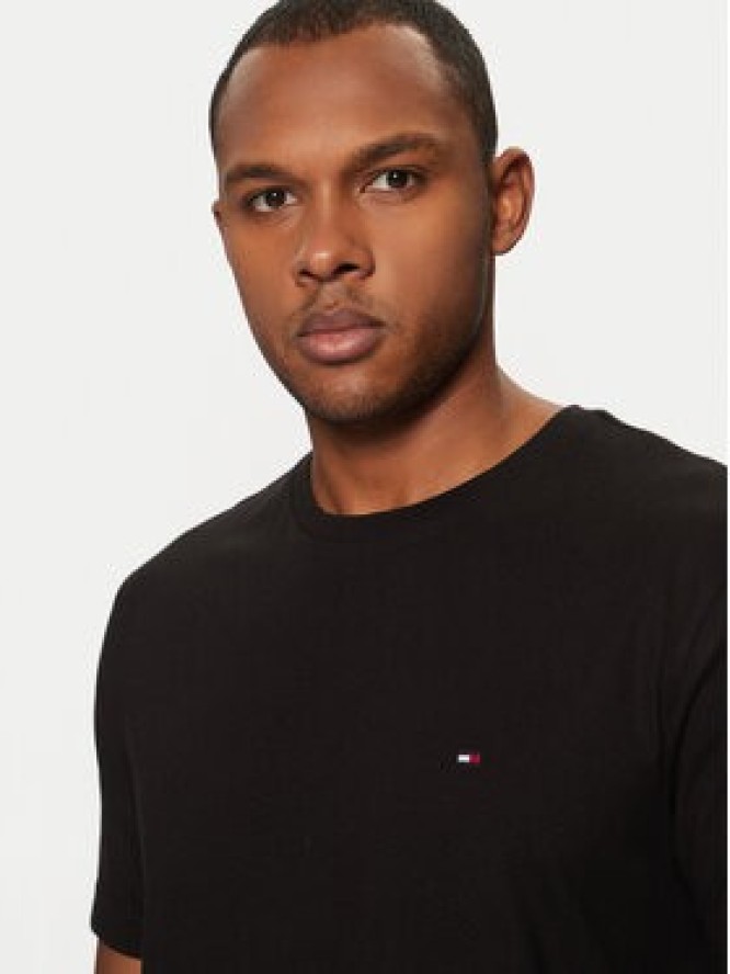 Tommy Hilfiger T-Shirt Essential MW0MW37267 Czarny Regular Fit