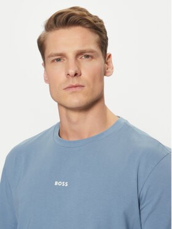 BOSS T-Shirt Tchup 50473278 Błękitny Regular Fit