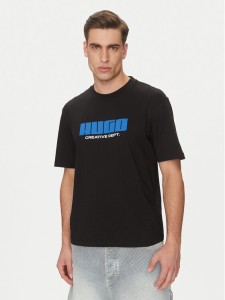 HUGO T-Shirt Newromi 50542934 Biały Regular Fit