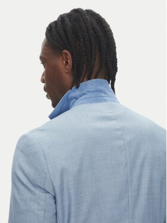 Lindbergh Garnitur 30-606034 Błękitny Slim Fit