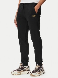 KARL LAGERFELD Spodnie dresowe 705782 563917 Czarny Regular Fit