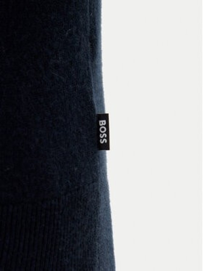 BOSS Sweter H-Hemarlo 50549984 Granatowy Regular Fit