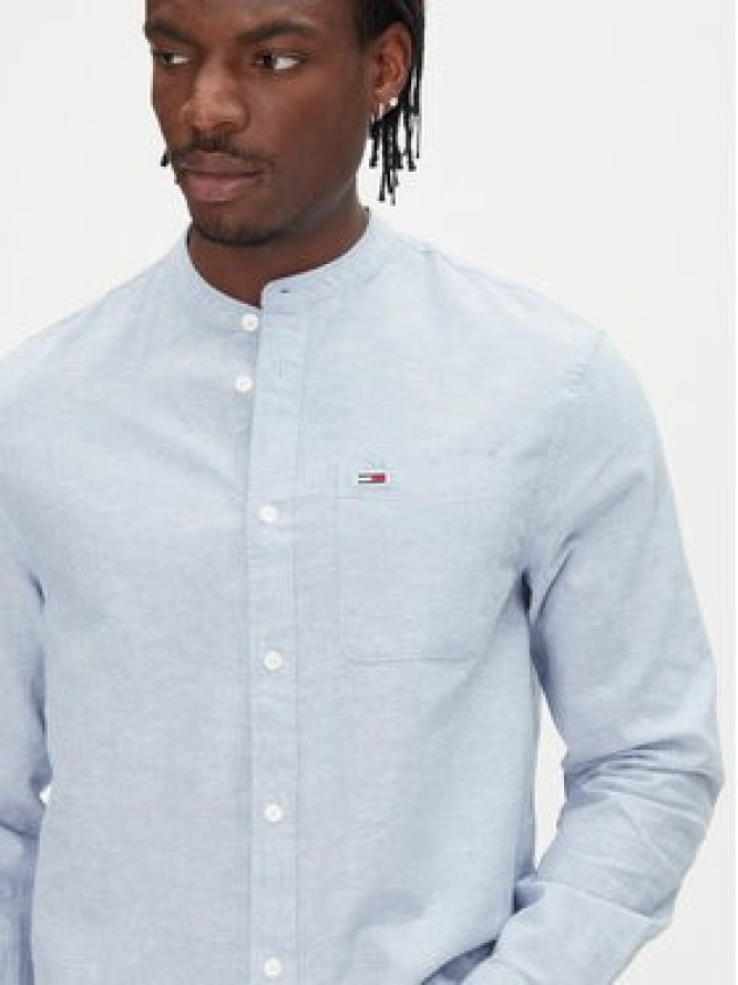 Tommy Jeans Koszula DM0DM20876 Niebieski Regular Fit