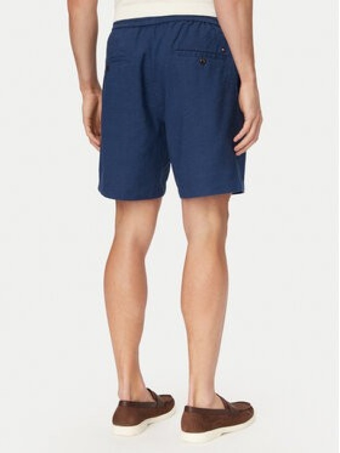 Tommy Hilfiger Szorty materiałowe Dover MW0MW44357 Niebieski Regular Fit