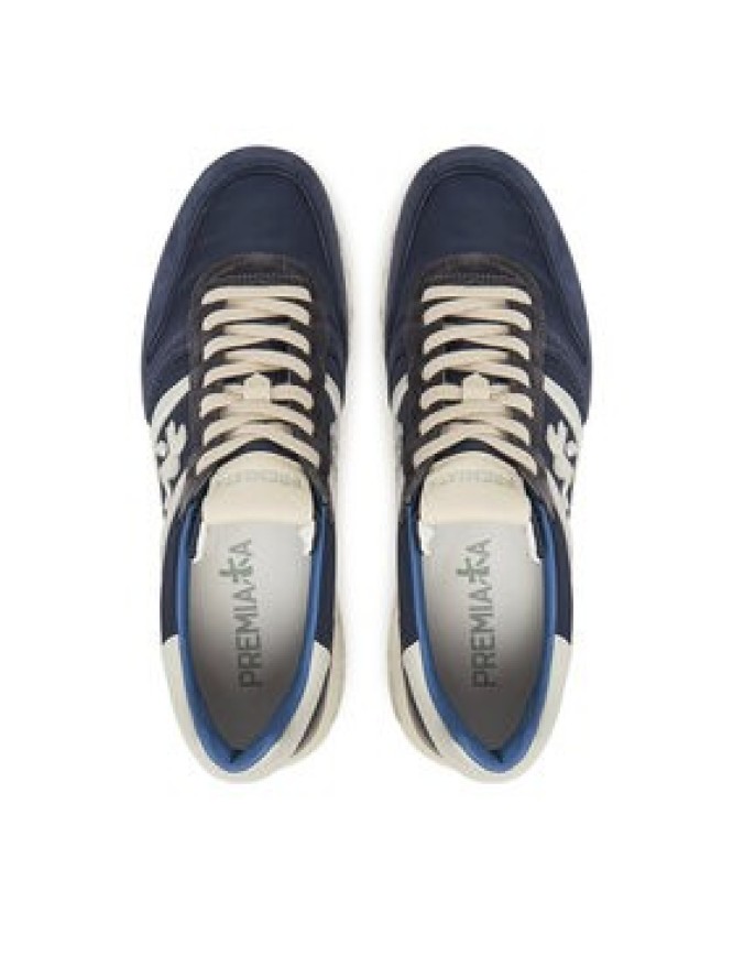Premiata Sneakersy LANDER VAR 7204 Granatowy