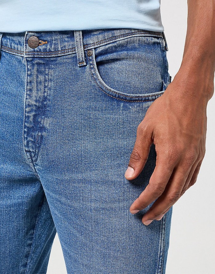 WRANGLER TEXAS SLIM MĘSKIE SPODNIE JEANSOWE JEANSY DŻINSY GUARDIAN 112350866 W12S017965