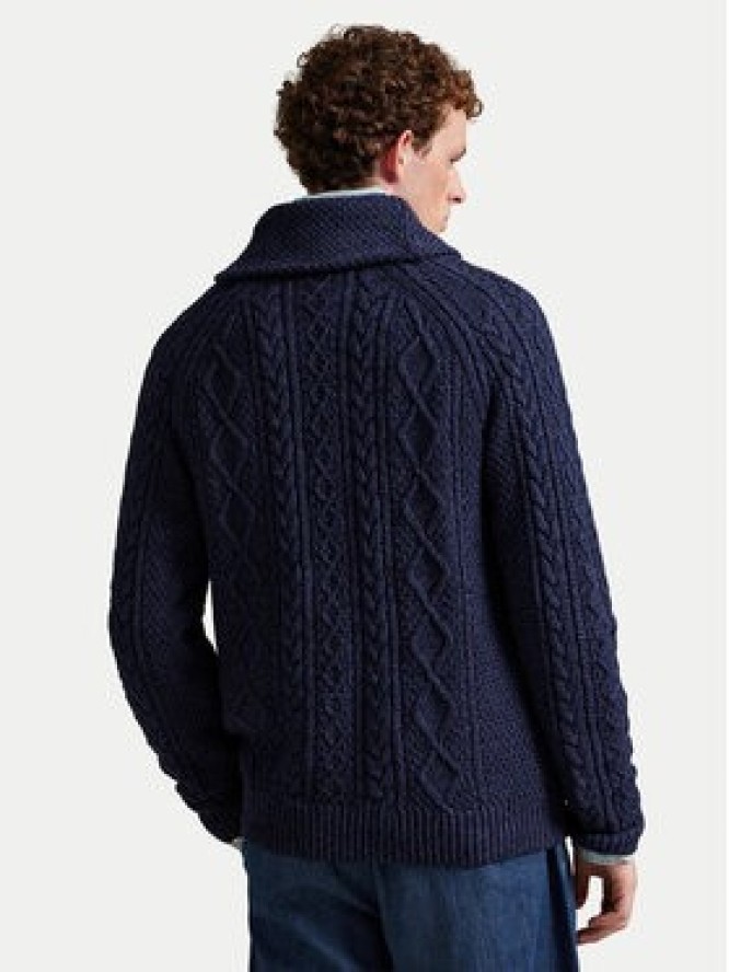 Polo Ralph Lauren Kardigan 710P02704001 Granatowy Regular Fit