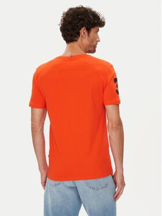 U.S. Polo Assn. T-Shirt MUP3311 Pomarańczowy Slim Fit