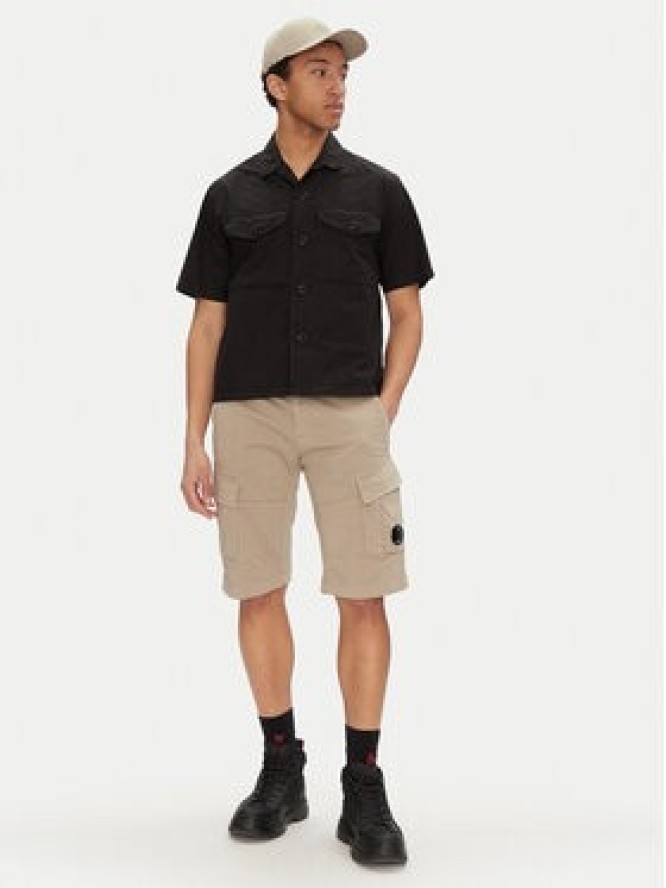 C.P. Company Koszula 18CMSH236A005328G Czarny Relaxed Fit