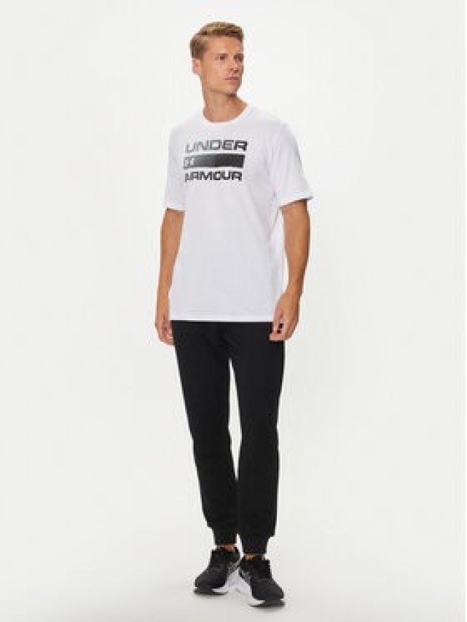 Under Armour T-Shirt Ua Team Issue Wordmark 1329582 Biały Regular Fit