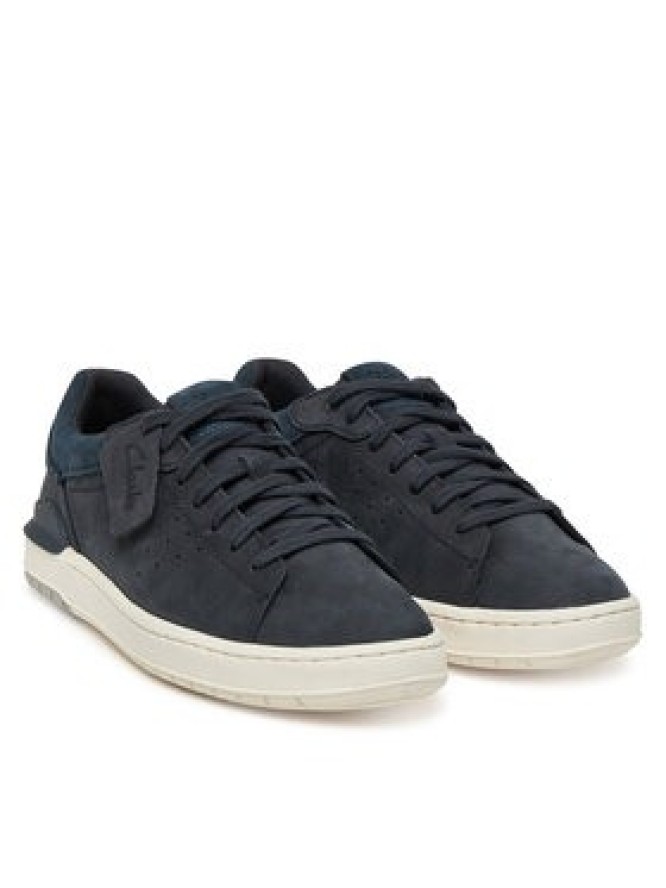 Clarks Sneakersy Courtlite2 Run 26181323 Granatowy