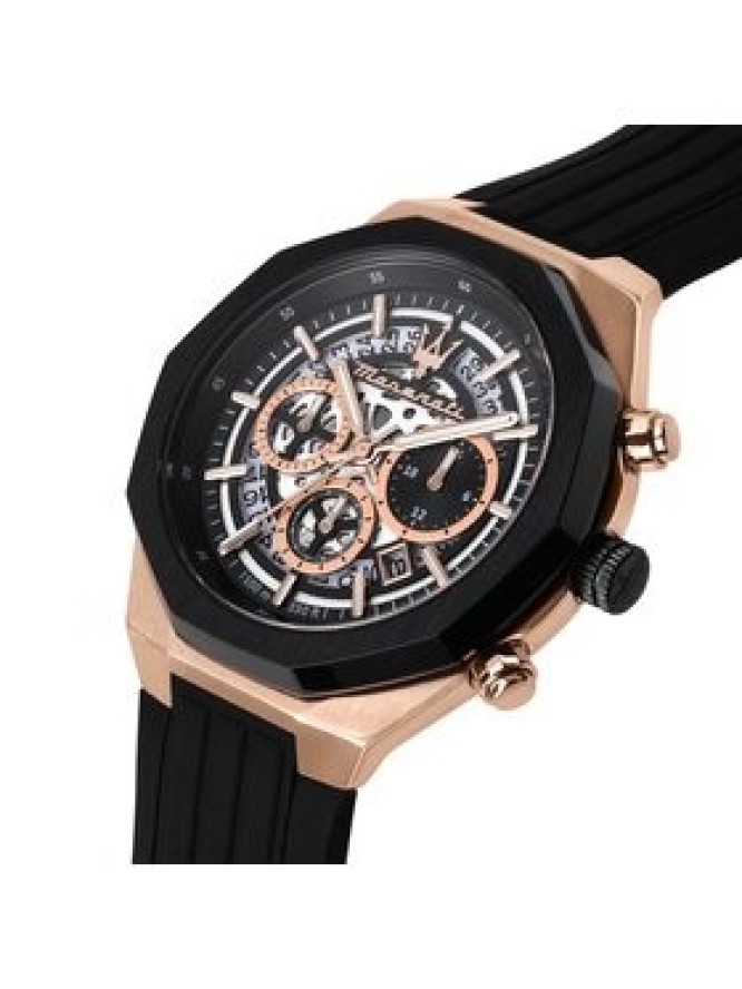 Maserati Zegarek Stile R8871642003 Czarny