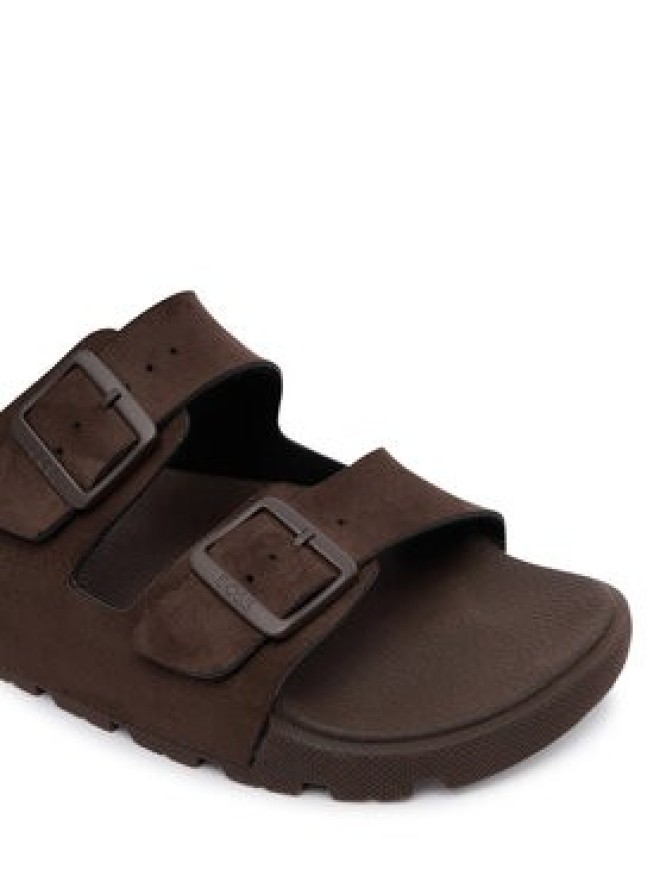 BOSS Klapki Surfley Sand MF 50563157 Brązowy