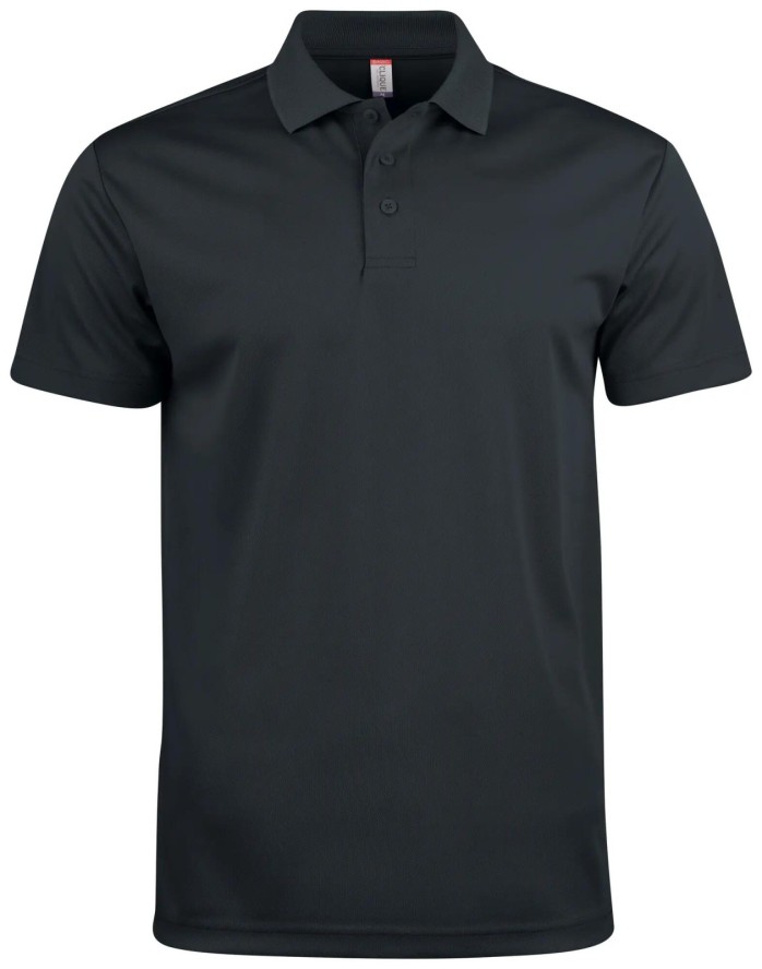 clique Basic Active Polo z 100% poliestru – black