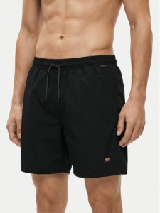 Napapijri Szorty kąpielowe V-Haldane NP0A4HRZ Czarny Regular Fit