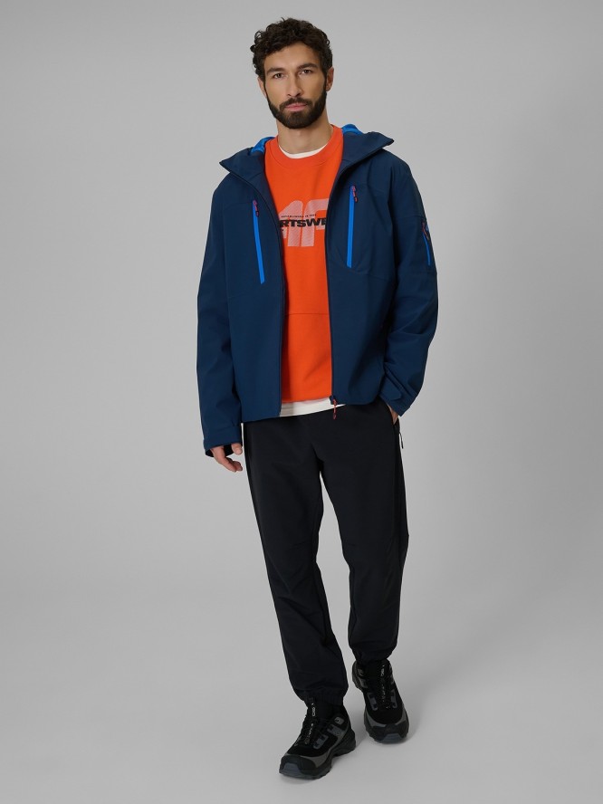 4F Kurtka przejściowa membrana 8000 męska - granatowa L