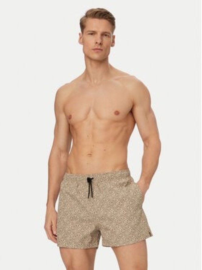 EA7 Emporio Armani Szorty kąpielowe 7M001677 AF21249 M6233 Beżowy Regular Fit