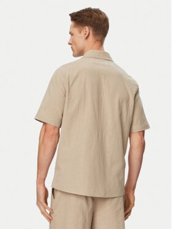 Ysabel Mora Koszula 90538 Beżowy ciemny Regular Fit