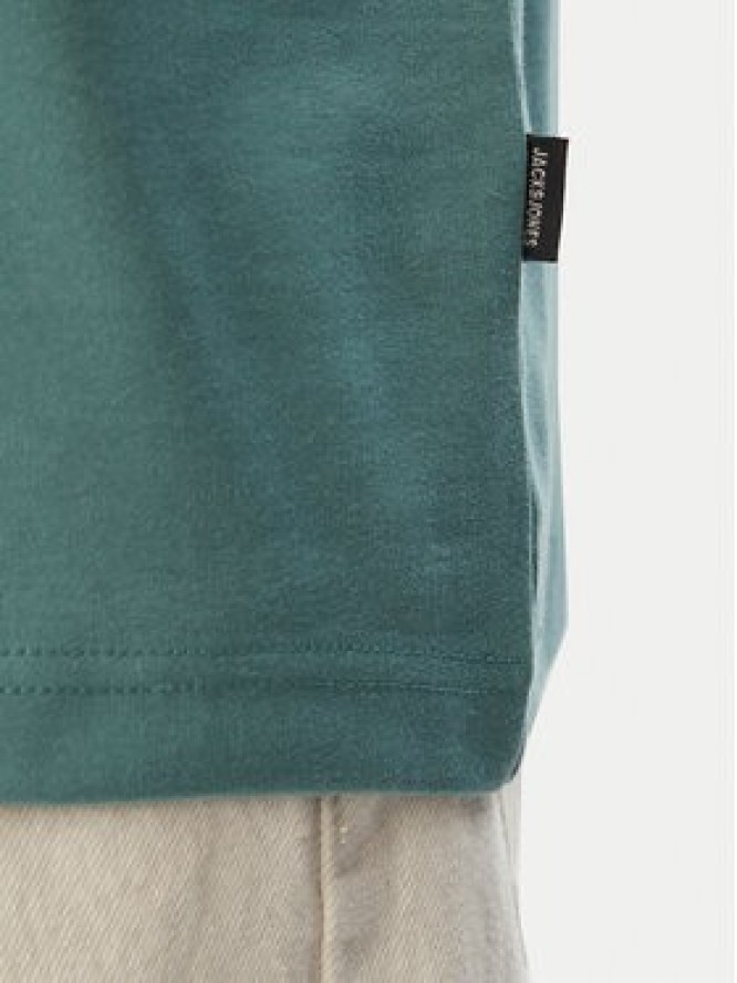 Jack & Jones T-Shirt Blaowen Ss 12292397 Zielony Regular Fit