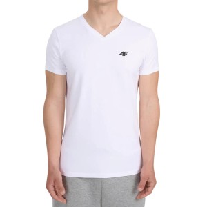Koszulka męska 4F - bawełniany T-shirt, regular fit.