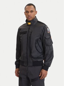 Parajumpers Kurtka przejściowa Wes 26SMPMJKMA02 Czarny Regular Fit