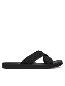 Calvin Klein Klapki Ess Diecut Xcross Wb Aop HM0HM02093 Czarny