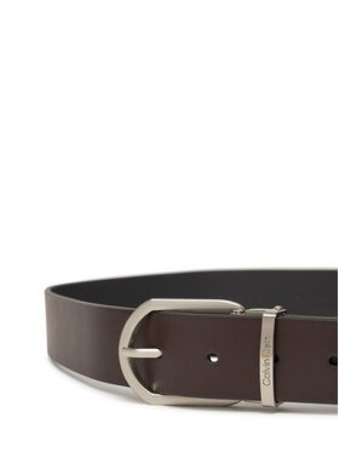 Calvin Klein Pasek Męski Adj Casual Round 35Mm K50K512838 Brązowy