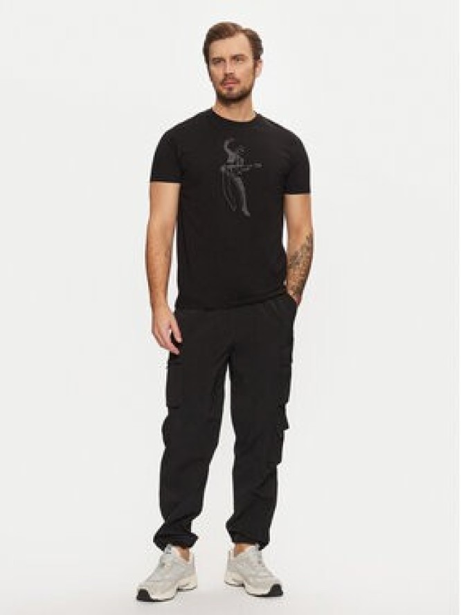 KARL LAGERFELD T-Shirt 755089 551225 Czarny Regular Fit