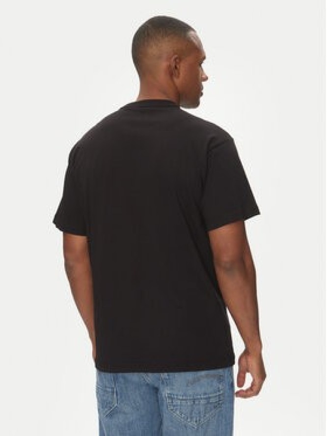 Versace Jeans Couture T-Shirt 78GAHT06 Czarny Regular Fit