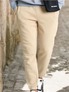 Spodnie dresowe - beżowy