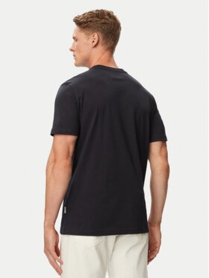 Beverly Hills Polo Club T-Shirt P-SS26M-TS1290NVY Granatowy Regular Fit