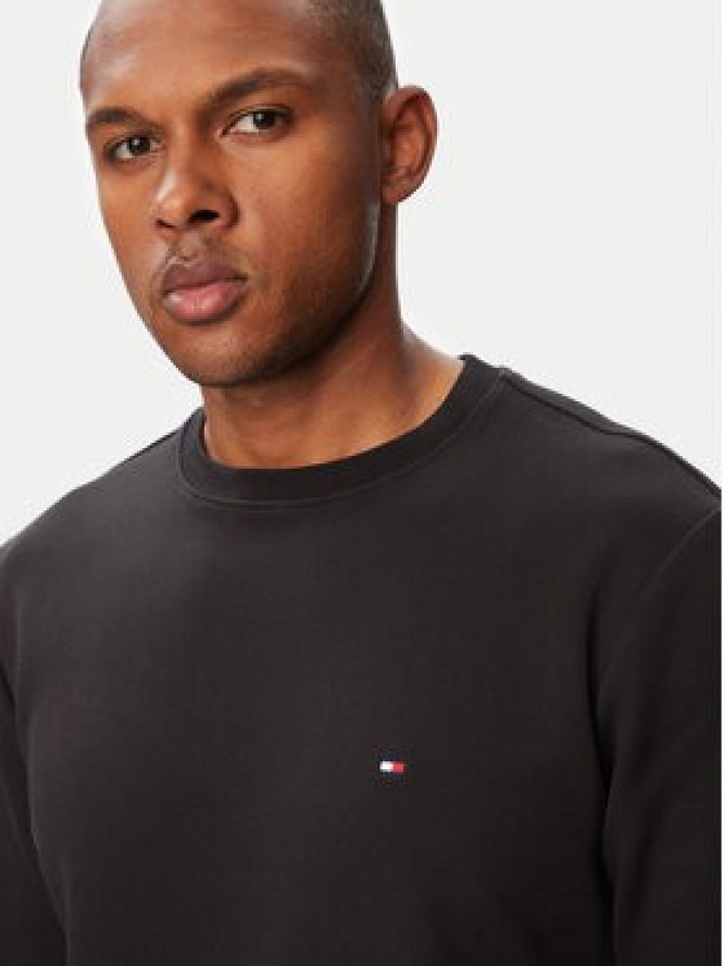 Tommy Hilfiger Sweter Essential MW0MW37241 Czarny Regular Fit