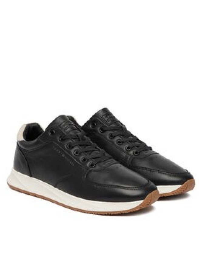 Tommy Hilfiger Sneakersy Newport Lth FM0FM05871 Czarny