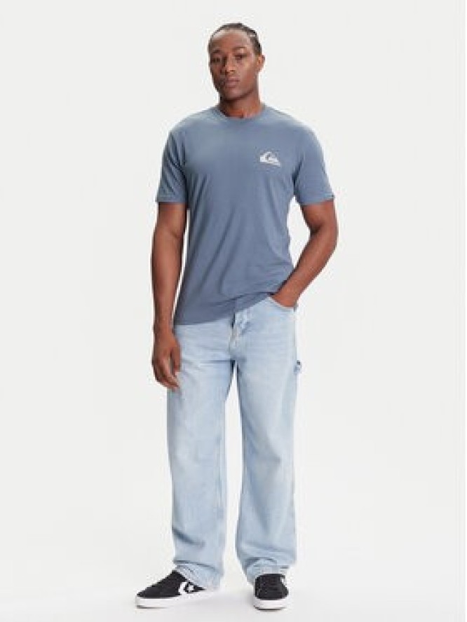 Quiksilver T-Shirt EQYZT08181 Niebieski Regular Fit