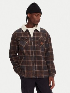 Quiksilver Kurtka przejściowa EQYPF03080 Brązowy Regular Fit