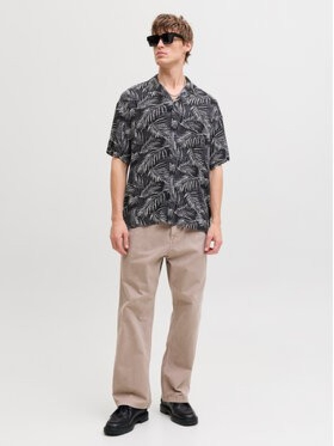 Jack & Jones Koszula Jeff 12288854 Czarny Relaxed Fit