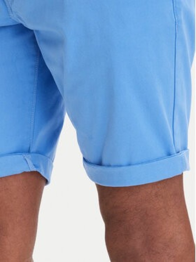 Tommy Jeans Szorty materiałowe Scanton DM0DM22852 Niebieski Slim Fit