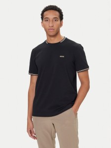 BOSS T-Shirt Taul 50521245 Czarny Regular Fit