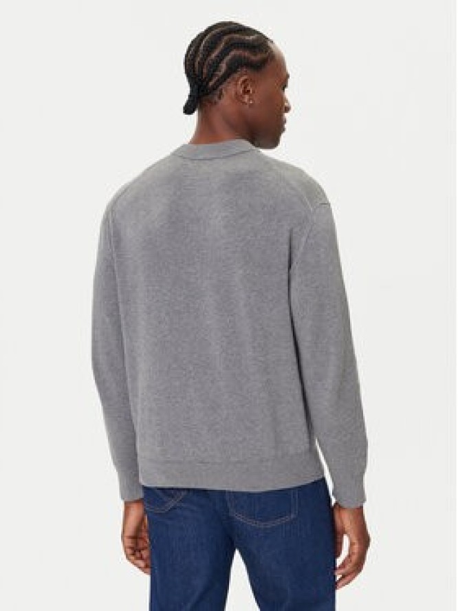 Calvin Klein Jeans Sweter LV04RC309G Szary Regular Fit