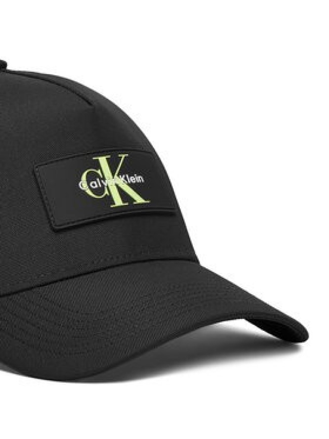 Calvin Klein Czapka z daszkiem Logo LV04D5025G Czarny