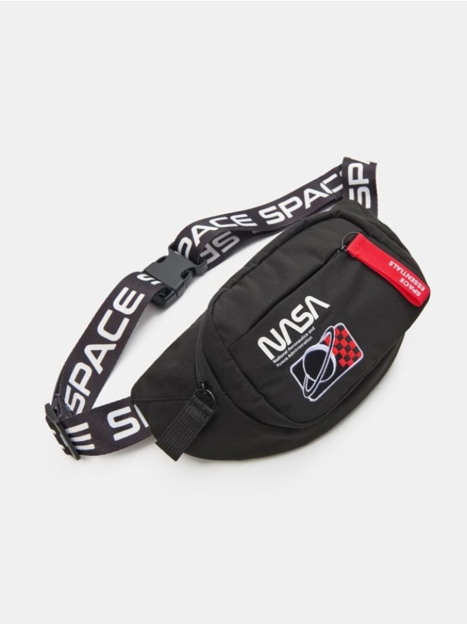 Saszetka NASA - czarny