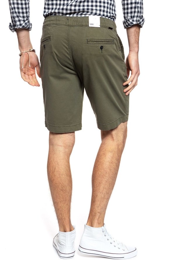 SPODENKI LEE DRAWSTRING SHORT IVY GREEN L73ULV06 112120802